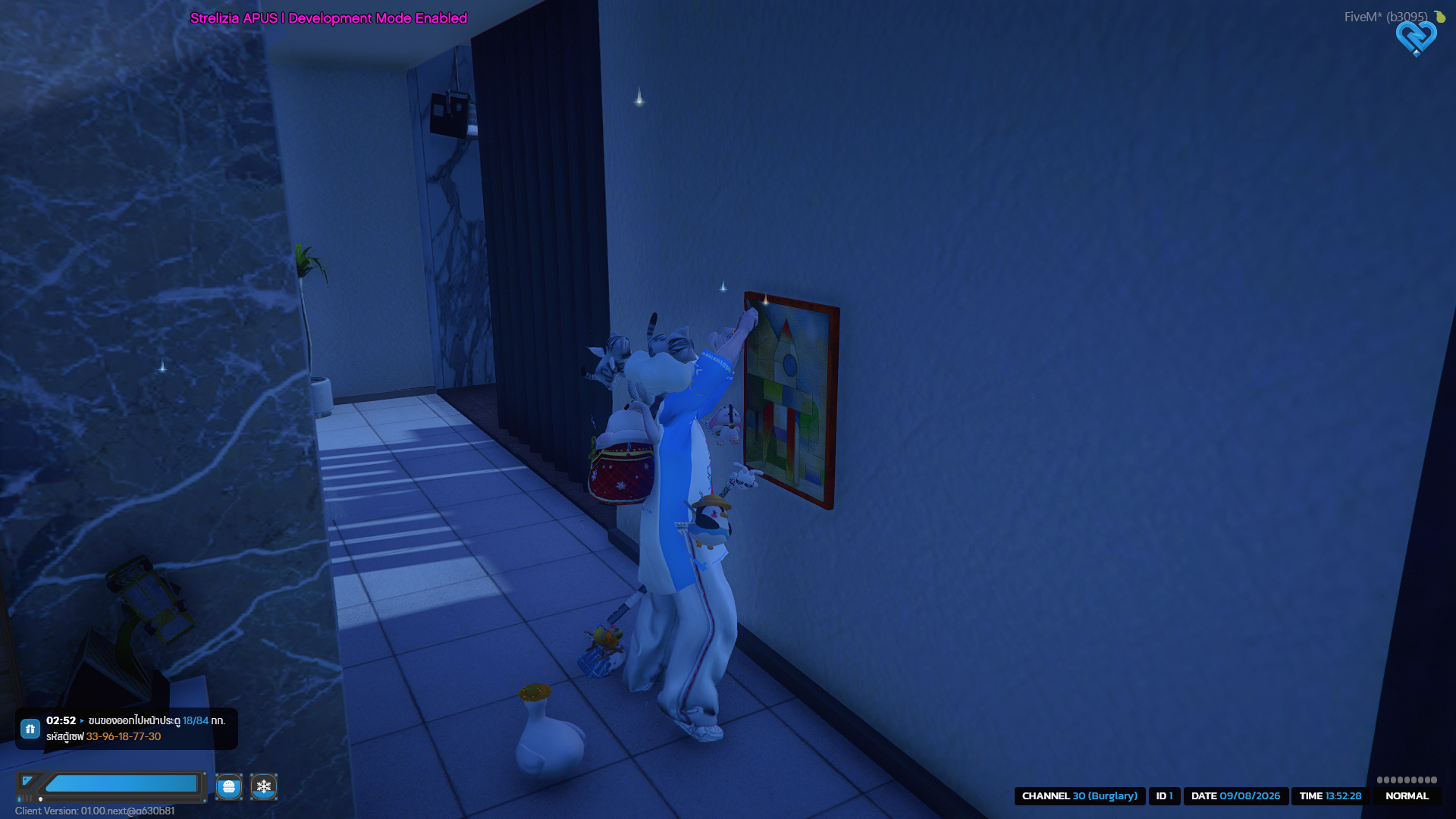 LUV House Heist - Stealing Painting